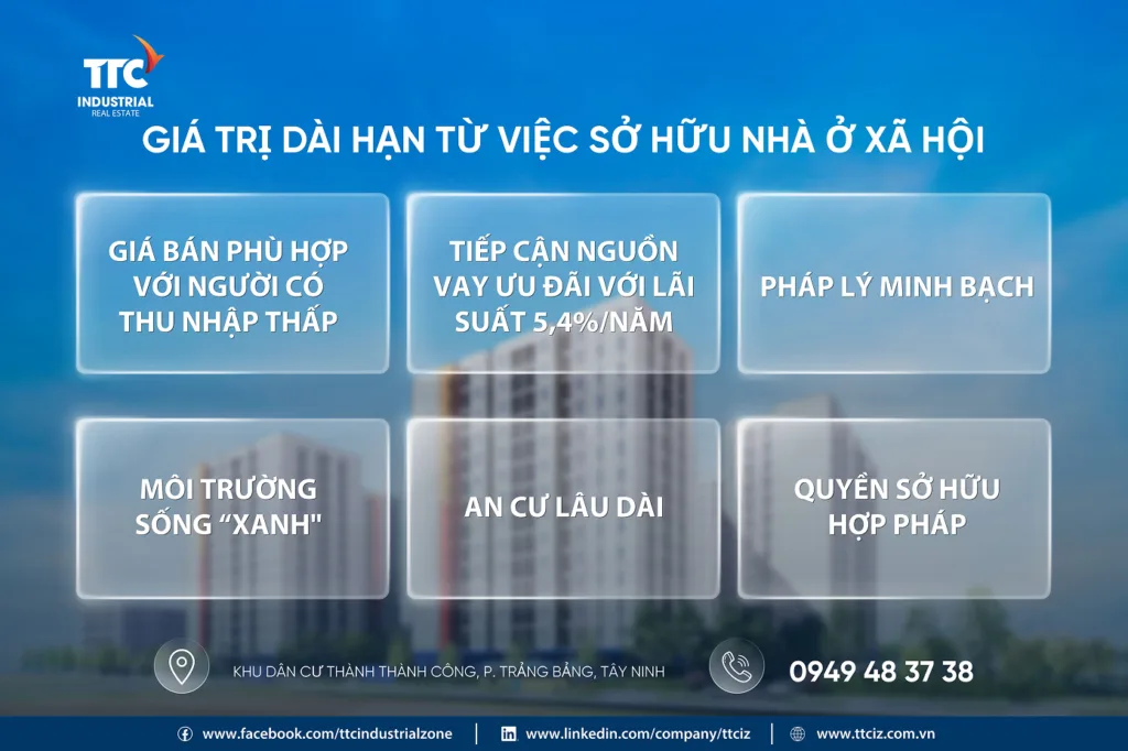 Dự án Nhà ở xã hội Khu dân cư TTC