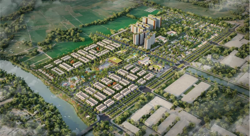 Dự án Nhà ở xã hội Khu dân cư TTC vị trí và ranh giới quy hoạch phân khu căn hộ tại NOXH Khu dân cư TTC.