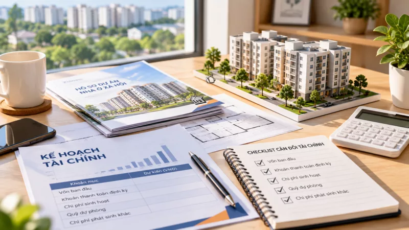 Dự án Nhà ở xã hội Khu dân cư TTC Kinh nghiệm chọn mua nhà ở xã hội và lập kế hoạch tài chính